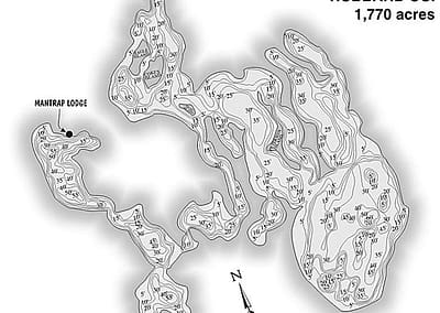 mantrap lake map