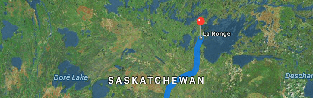 Saskatchewan trout lake
